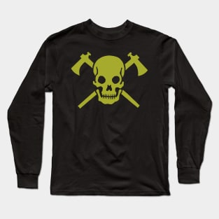Skull Tomahawk Long Sleeve T-Shirt